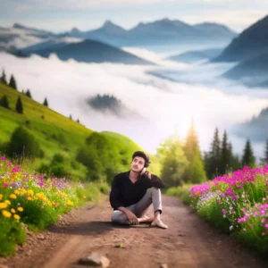Hypic Cinematic Mountain Ai Photo Editing Free