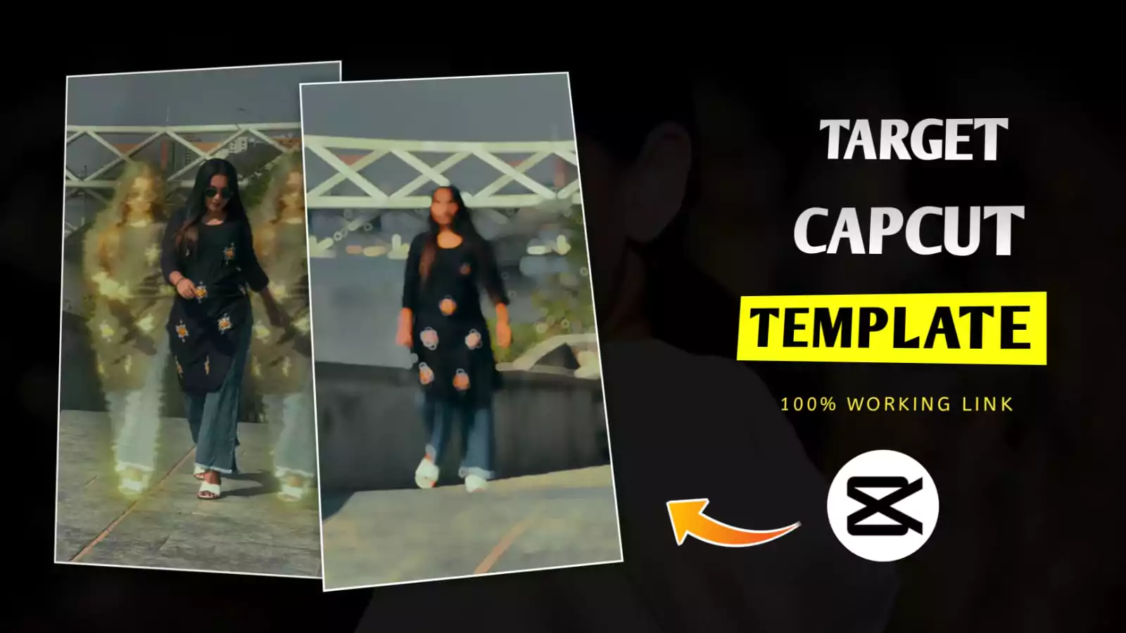 Kale Kapde Daku Lag Rahe Capcut Template