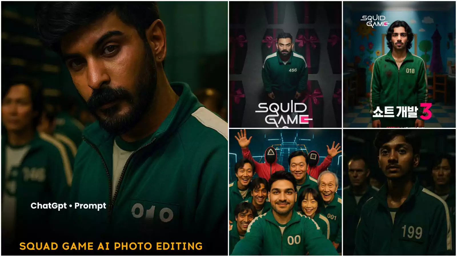 Chatgpt Squid Game Ai Photo Editing Prompts
