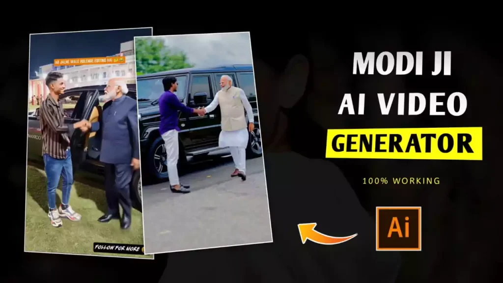 Modi Ji Hand Shake Ai Video Generator