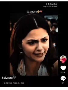Saiyaara Capcut Template Free 2025