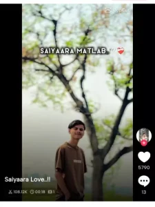 Saiyaara Capcut Template Links