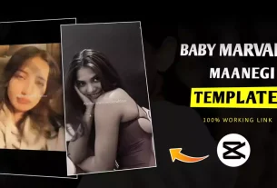 Baby Marvake Maanegi Capcut Template
