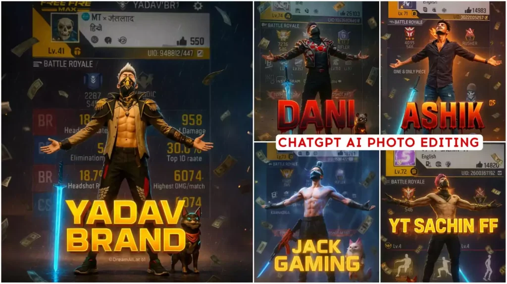 Chatgpt Free Fire Ai Photo Editing Prompts