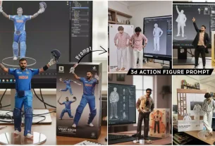 3d Ai Figurine Photo Editing Prompt