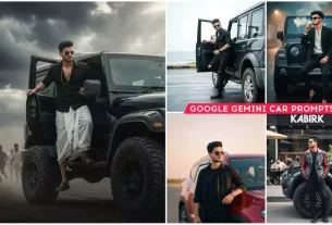 Google Gemini Car Ai Photo Editing Prompts 2025 (100% real face)