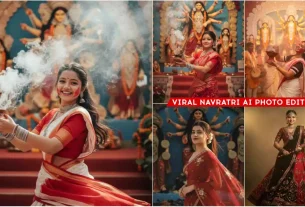Google Gemini Navratri Retro Ai Photo Editing
