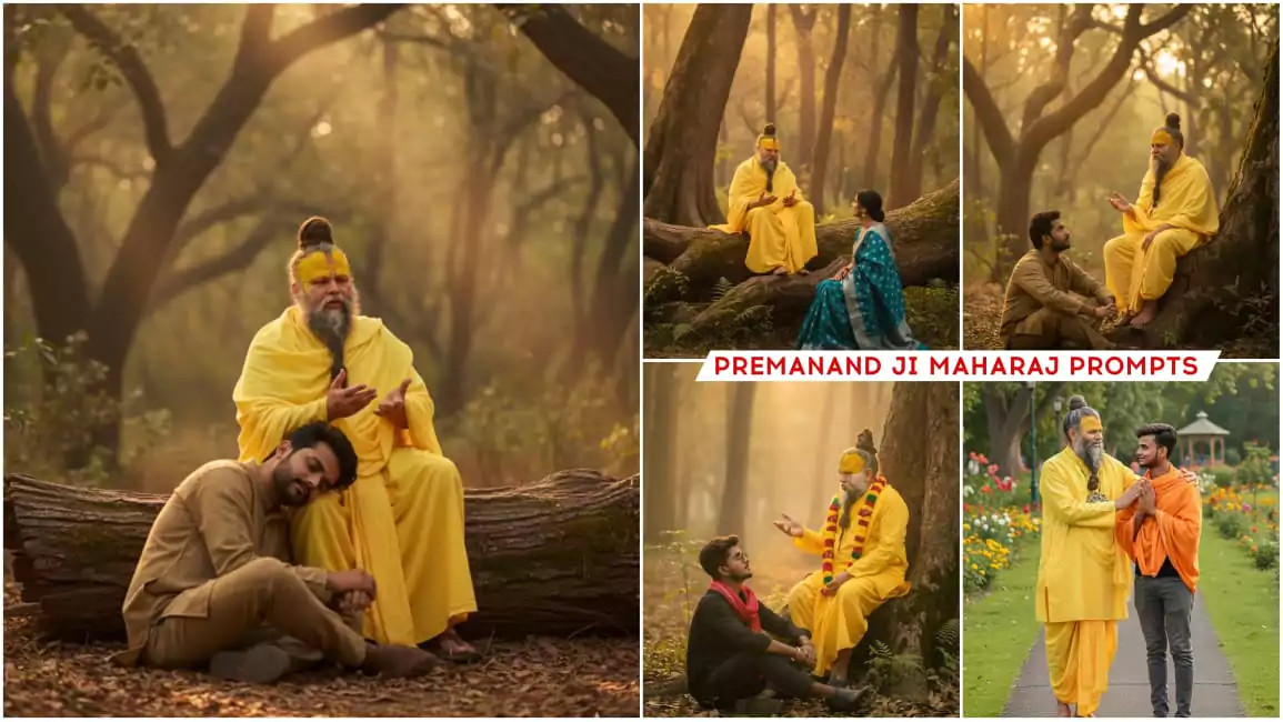 Google Gemini Premanand Ji Maharaj Ai Photo Editing