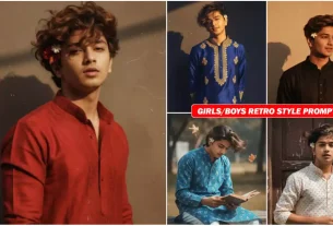 Google Gemini Retro Style Boys Ai Photo Editing Prompts