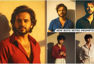 Retro Style Boys Ai Photo Editing Prompts