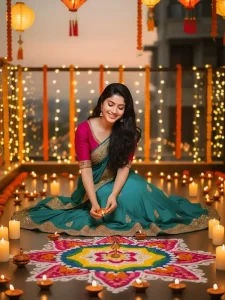 Gemini Girls Diwali Ai Photo Editing 2025