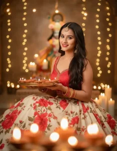 Gemini Girls Diwali Ai Photo Editing Prompts