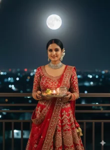 Gemini Karva Chauth Ai Photo Editing