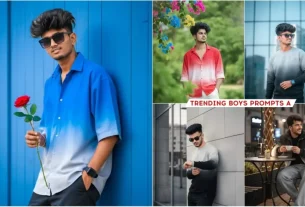 Google Gemini Boys Dual Color Shirt Ai Photo Editing Prompts