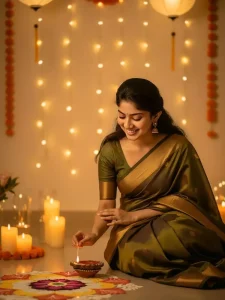 Google Gemini Girls Diwali Ai Photo Editing Prompts 2025