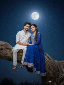 Google Gemini Karva Chauth Night Ai Photo Editing