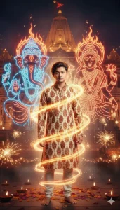 Neon Glow Google Gemini Boys Ai Photo Editing Prompts