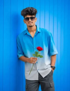 Trending Boys Dual Color Shirt Ai Photo Editing Prompts