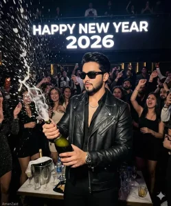 2026 New Year Party Ai Photo Editing Prompts Real Face