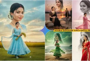 Google Gemini Double Exposure Girls Ai Photo Editing Prompts