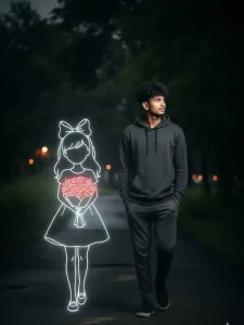 Google Gemini Outline Girl Trending Ai Photo Editing Prompts