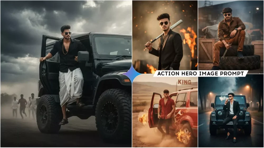 Google Gemini Action Hero Ai Photo Editing Prompts