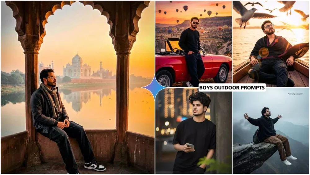Google Gemini Boys Outdoor Ai Photo Editing Prompts