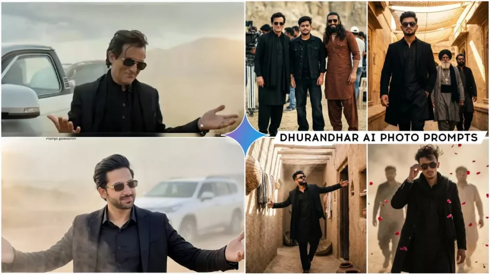 Google Gemini Dhurandhar Ai Photo Editing Prompts With Real face
