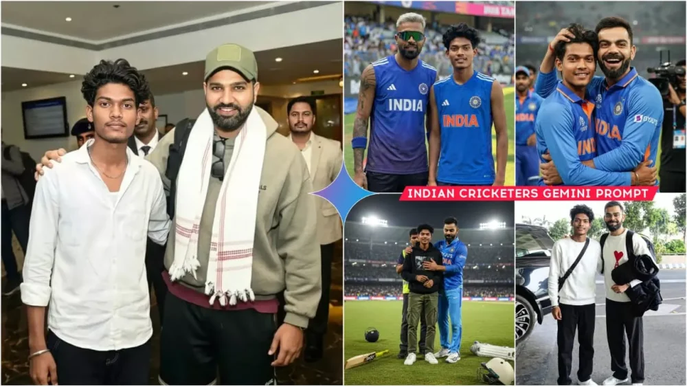 Google Gemini Indian Cricketers Ai Photo Editing Prompts