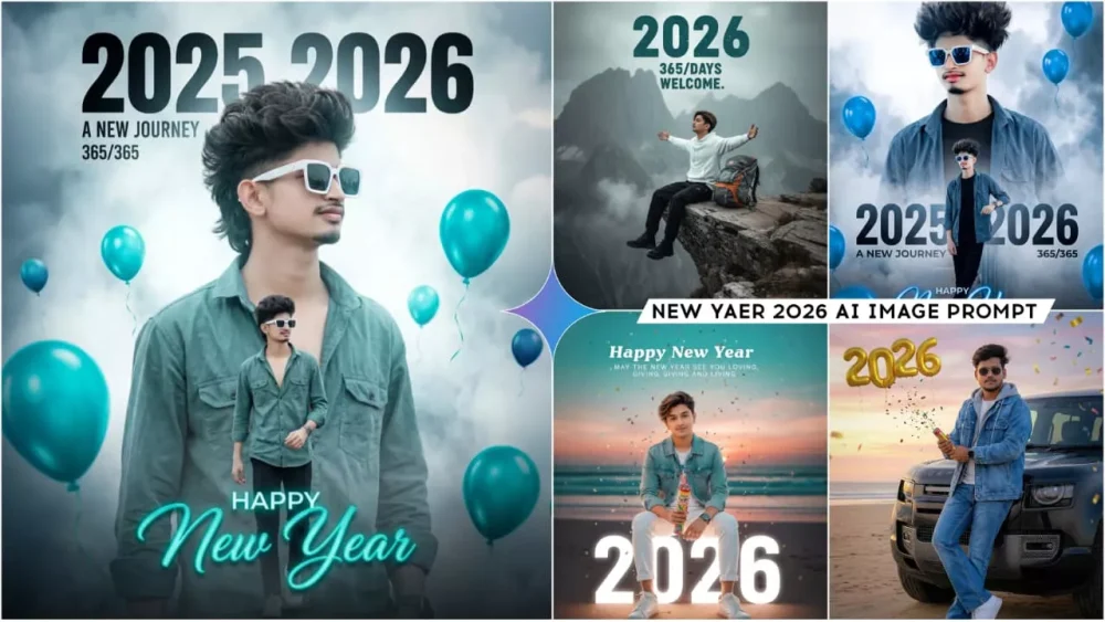 Happy New Year 2026 Ai Photo Editing Prompts Google Gemini 2025