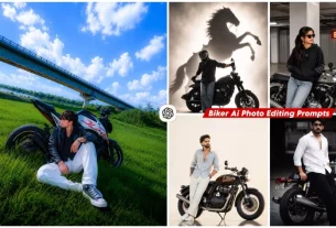 Aesthetic Biker Ai Photo Editing Prompt 2026