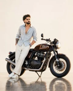 Biker Ai Photo Editing Prompt