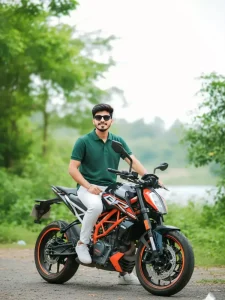 Biker Ai Photo Editing Prompts For Boys