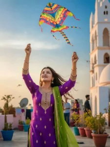 Girls Google Gemini Makar Sankranti Ai Photo Editing Prompts Real Face