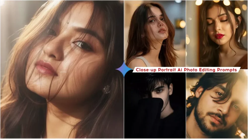 Google Gemini Close-up Portrait Photo Prompts