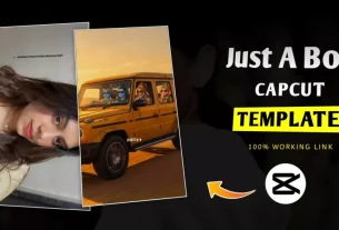 Just A Boy Capcut Template