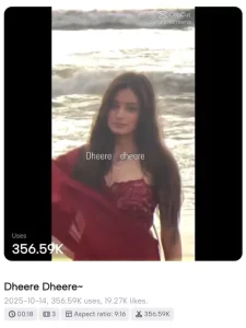 Trending Hindi Lyrics Capcut Template Working