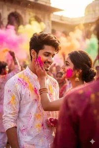 Gemini Couples Holi Ai Photo Editing Prompts