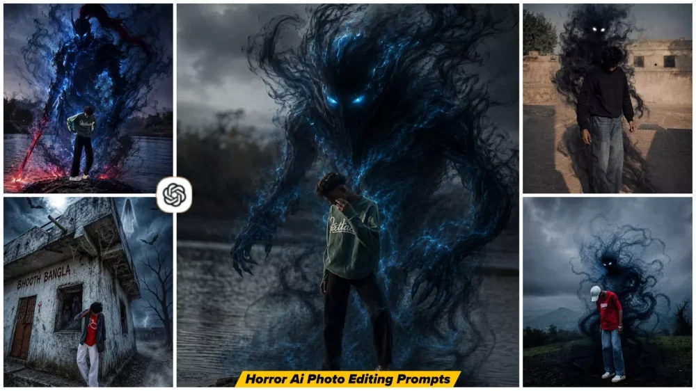 Horror Ghost Ai Photo Editing Prompts