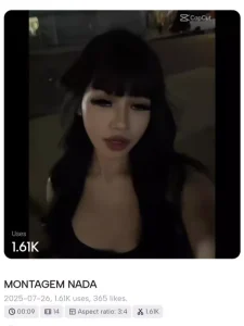 Montagem Nada Capcut Template Viral