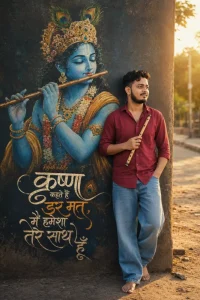 Realistic Lord Krishna Ai Photo Editing Prompts