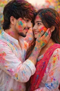 Trending Couples Holi Ai Photo Editing Prompts