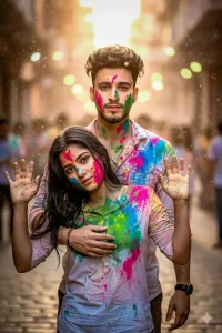 Trending Happy Holi Ai Photo Editing Prompts Gemini