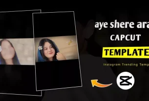 Aye Shere Arab Capcut Template