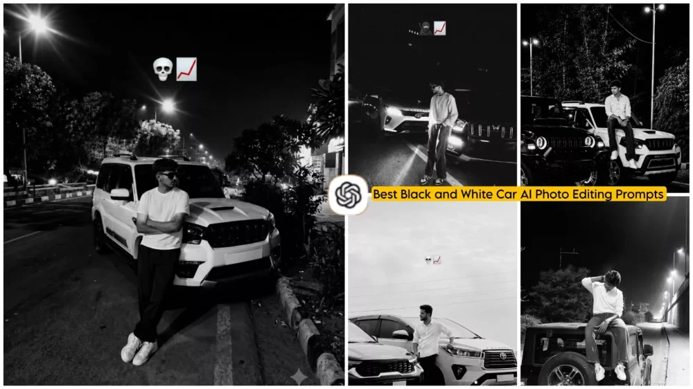 Best Black And White Car Ai Photo Editing Prompts 2026 ( Copy Paste )