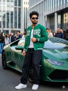 Boys Luxury Car Ai Photo Editing