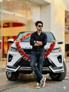 Boys With Luxury Car Ai Photo Editing Prompts (2)