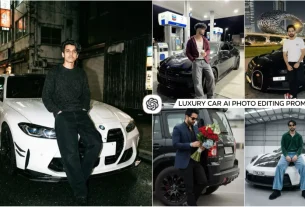 Boys With Luxury Car Ai Photo Editing Prompts