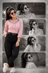Gemini Girls Collage Portrait Ai Photo Editing Prompts