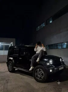 Luxury Black And White Car Ai Photo Editing Prompt